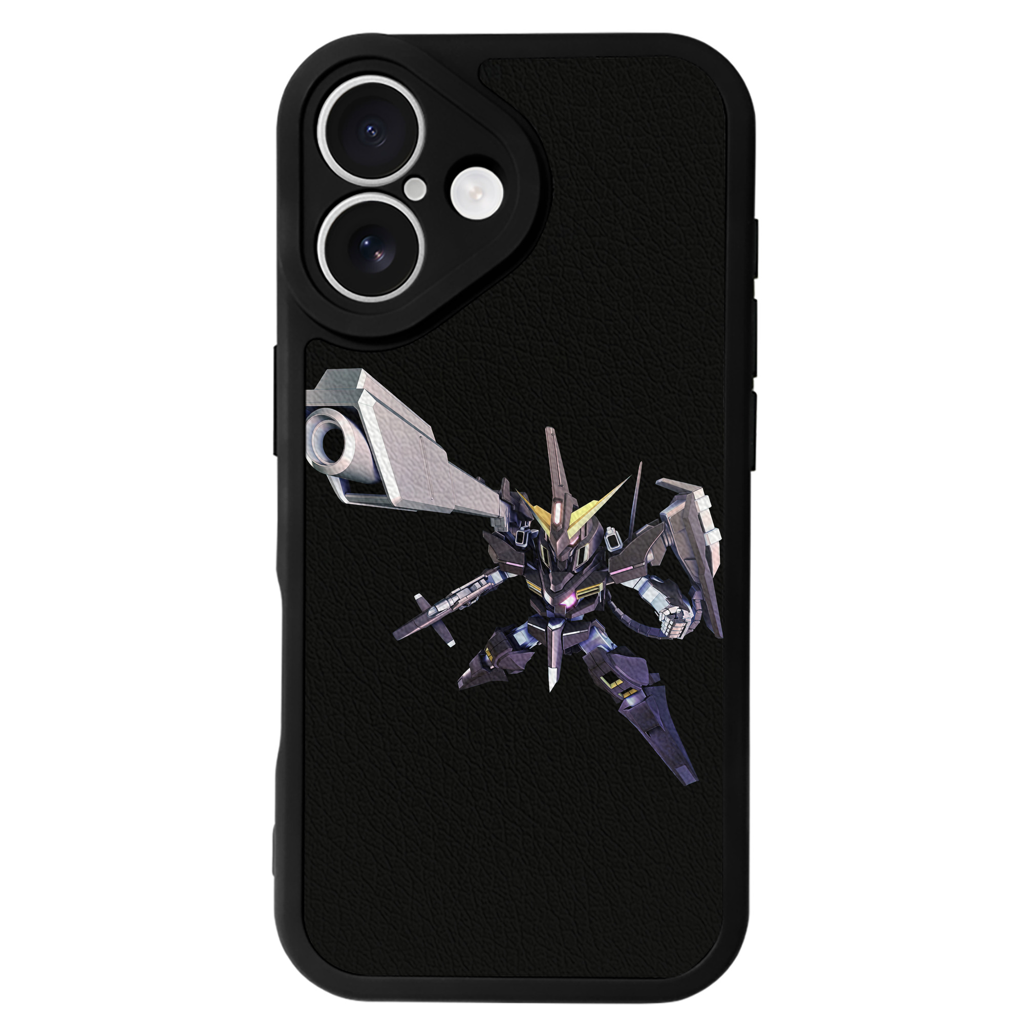 （画像用） 機動戦士ガンダム Mobile Suit Gundam 【iPhone 16シリーズ対応】シリコンスマホケース（レザー調） 材質：シリコン